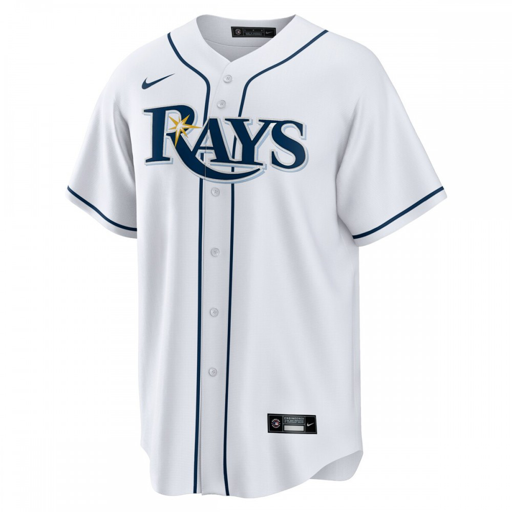 Tampa Bay Rays Home Blank Replica Jersey - White-Pro Kit Vault | Brand New 26/27 Sports Jerseys
